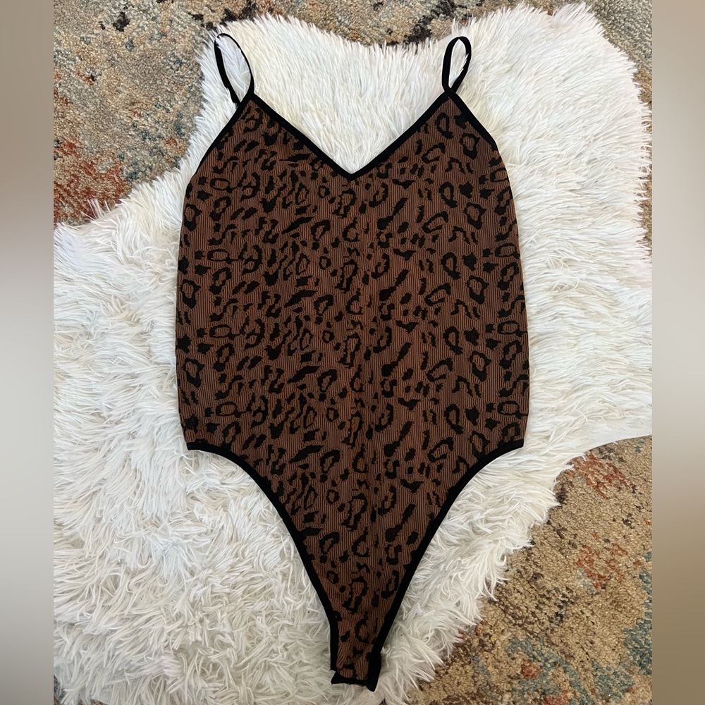 Cheetah Print Bodysuit